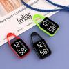 Светодиодные цифровые электронные часы-брелок со светящейся функцией, детские подарки, многофункциональные подвесные часы, карманные часы