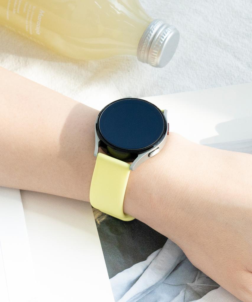 Nuateu [8 Цветов] Силиконовый Ремешок для Galaxy Watch Basic 20/22 мм