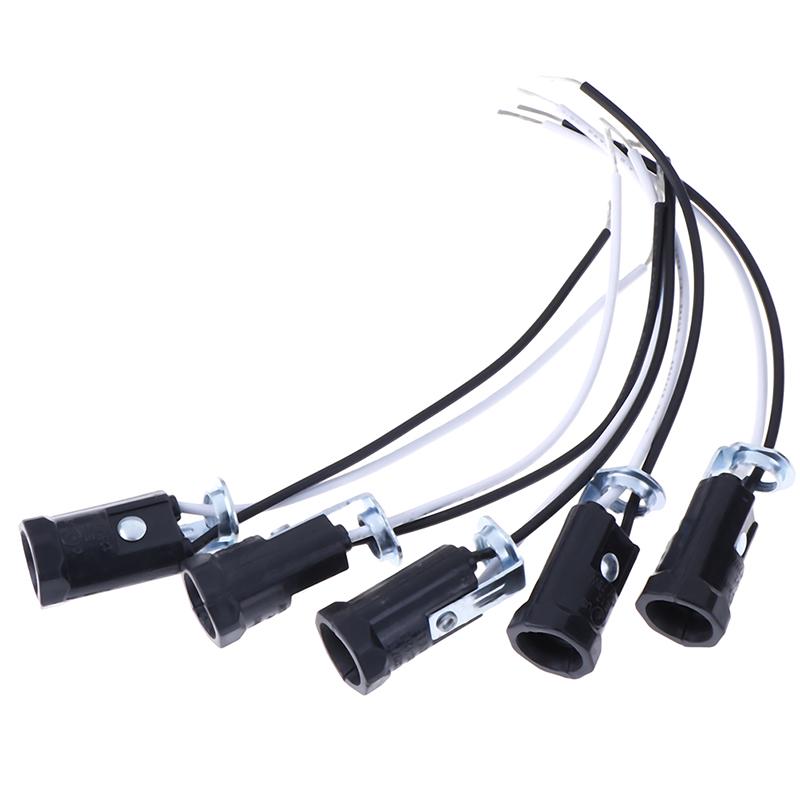 Подсвечник из 5 предметов E12 Патрон лампы Патрон лампы без ключа с проводником 20 см