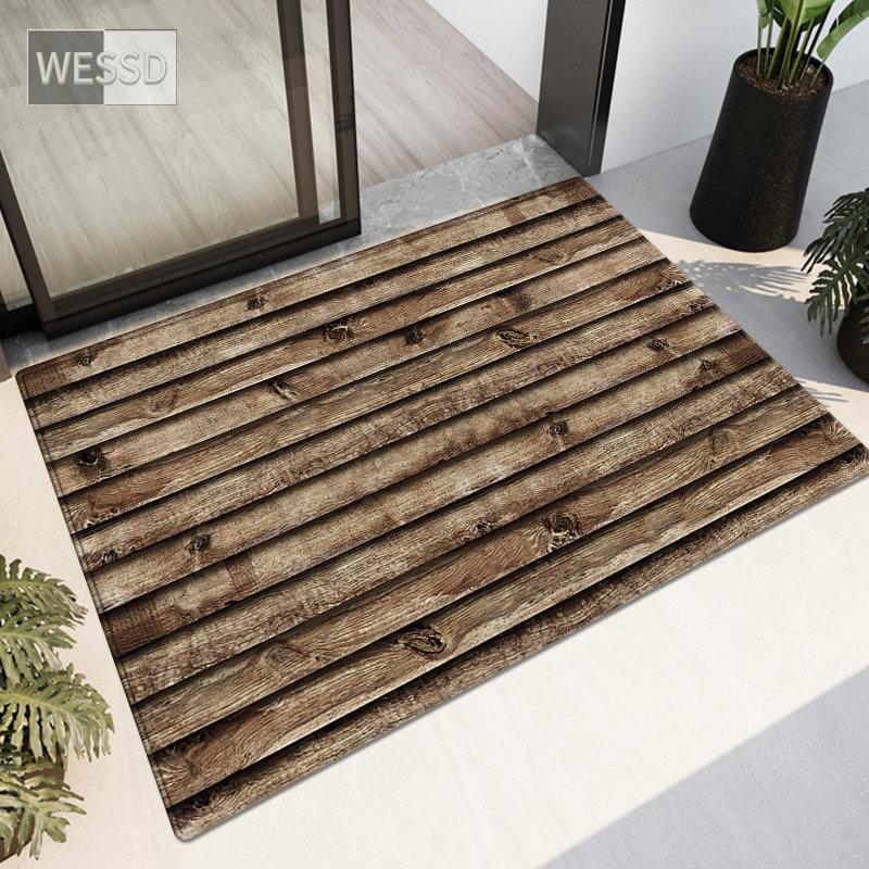 3D коврик под дерево для кухни, пол, коврик для ванной комнаты, противоскользящий коврик для прачечной, ковер для спальни, коврик для гостиной