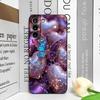 Роскошный Чехол для Телефона с Узором Бабочка и Цветок для OPPO Reno 13 12 F 11 10 Pro Plus A58 Find X5 X3 Lite 5G Мягкий Ударопрочный Чехол