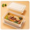 Disposable Rectangular Food Storage Containers