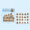 40Pcs Creative Capybara Stickers Mug Decorative Decals Water Bottle Decor  For Mobile Phone Shell
