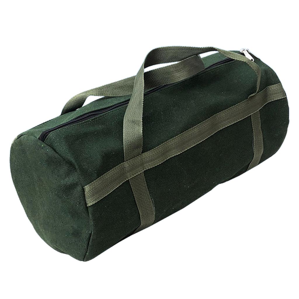 Прочная холщовая сумка для инструментов электрика, вместительный кейс для эффективного хранения и организации инструмента