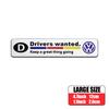 OPQ1 Car Accessories 3D Metal Alloy Car Motorsport Logo Body Trunk Sticker for Volkswagen VW  Golf 6 7 8 Passat CC 4 Motion MTM Blue