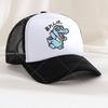 Summer Baseball Cap Cartoon Anime Figure Pokemoned Print Hat Boy Girl Breathable Kid Hat HipHop NetCap Kawaii Kids Toy Gift