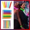 1 шт. Цветные светящиеся игрушки Pop Tubes, сенсорные игрушки, растягивающиеся трубки, подарки для малышей, детские светящиеся хлопающие товары для вечеринок