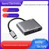 Док-станция USB-C на HDMI/VGA: Конвертер для зеркалирования экрана телефона на монитор
