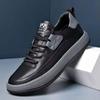 2023 New Men's Leather Shoes Light Sports Leisure Shoes Fashionable Small White Shoes Men Shoes