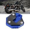 uxcell Motorcycle Kickstand Extension Extension Pad Side Stand Support Plate for Suzuki Hayabusa GSX1300R 2017-2020 1 Set Blue