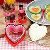 3/5/7/8Pcs Heart Cookie Cutter Valentine's Day Love Heart Shape Biscuit Cutters Stainless Steel