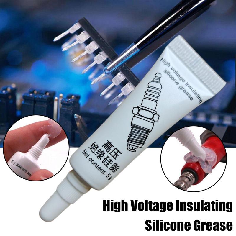 Dielectric Grease Safe High Temp Grease Silicone Paste Waterproof Marine Grease Plumbers Grease Temperature Corrosion Resistance