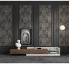 3D Grey Damascus Wallpaper European Luxury Damask Living Room Bedroom Background Hotel Wallcovering Mural