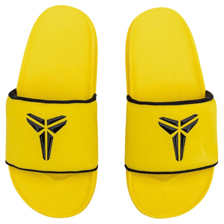 Кобе Брайант x Nike Offcourt Slide Lightning Унисекс Кроссовки Желтый Черный IF2870-700