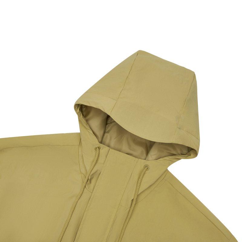 New Balance Куртки Мужские Хаки С Капюшоном Средней Толщины Другое AMJ11337-BEI