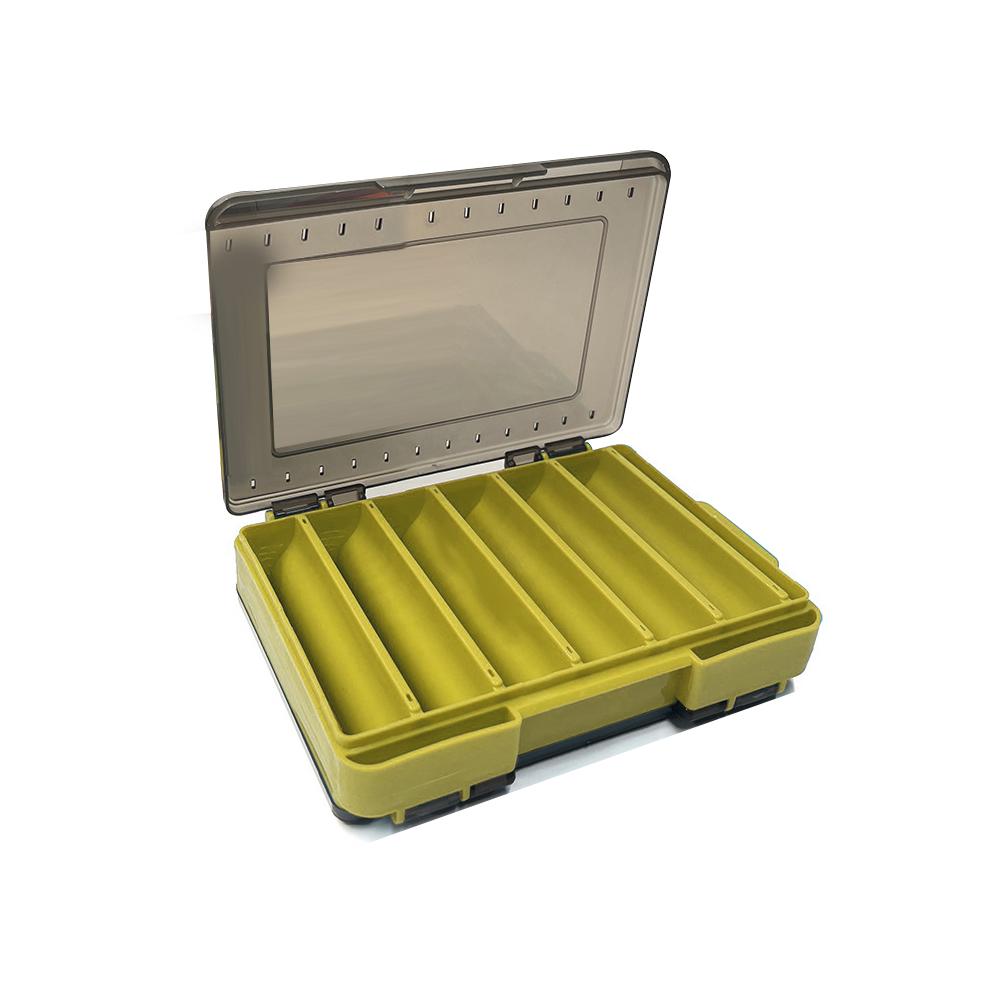 Без повреждений крючков Коробка для наживки Большой вместимости Быстросохнущая Многофункциональная коробка для приманок Портативная Двусторонняя коробка для наживки Аккуратно организованная