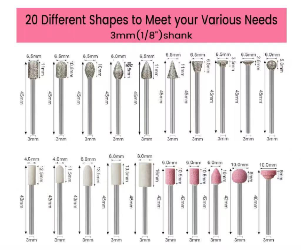 High-Speed Steel Saw Blades Set for Woodworking - Small, Thin Cutting Blades for Electric Grinders and Drills