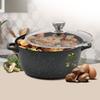 MR-4424 Rock Stone Pot with Lid (GREBLON ?2, Induction) 24