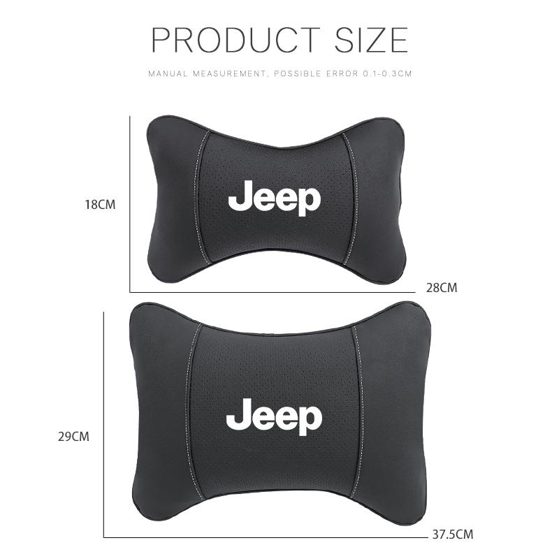 Jeep Car Seat Head Support Cushion Interior Accessories For Jeep Renegade Compass Grand Cherokee Wrangler Patriot AKO1