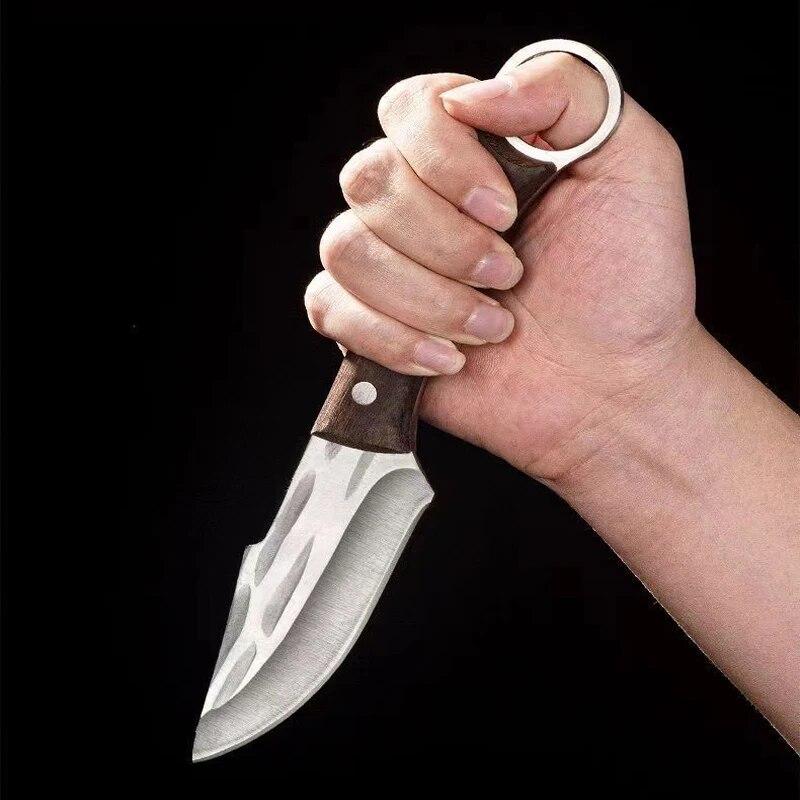 Кованый нож для обвалки ручной работы, нож для мяса, кухонный нож, нож для мясника из нержавеющей стали