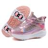 Обувь Runaway Shoes Four Wheels Girls Pulley Shoes Student Girls Fashion Deformed Skating Roller Skating Sneakers Burst Shoes