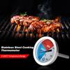 Temperature Gauge 0-300 Degrees Celsius Gauge Stainless Steel Cooking Thermometer for Barbecue BBQ