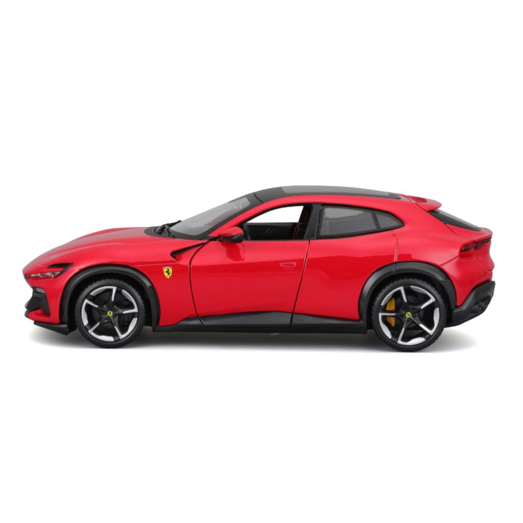 Bburago Масштаб Ferrari Purosangue 2023 Красный Литая модель Готовая 1/25 / Автомобиль, Продукт, 18-26030