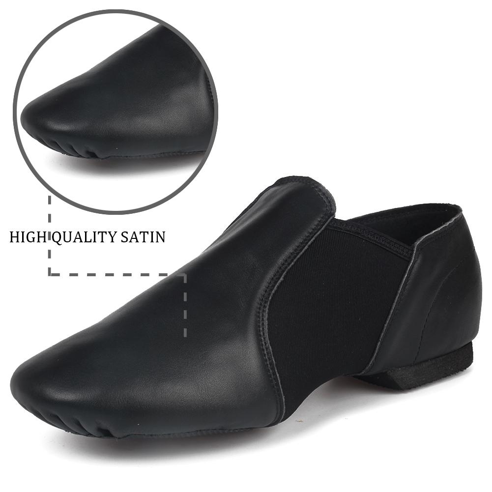 Genuine Leather Jazz Dance Shoes For Women Girls Professional Ballet Shoes