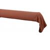 Taie de traversin "Gaïa" 85 x 185 cm "Gaze de Coton" - Gaïa Terracotta - 85 x 185 cm