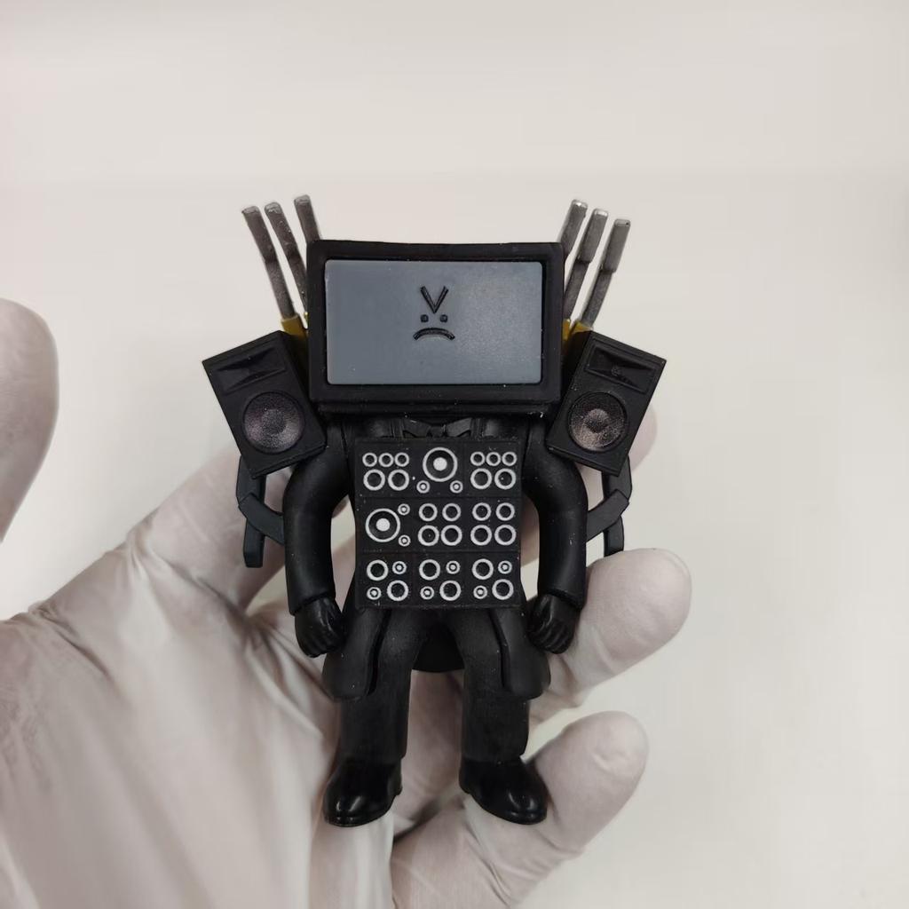 Оригинальная Фигурка Человек-Скибиди Туалет Человек-Камера Человек-ТВ Человек-Динамик Модель Фигурки Действия Украшения ПВХ Кукла Игрушка Забавный Подарок для Детей