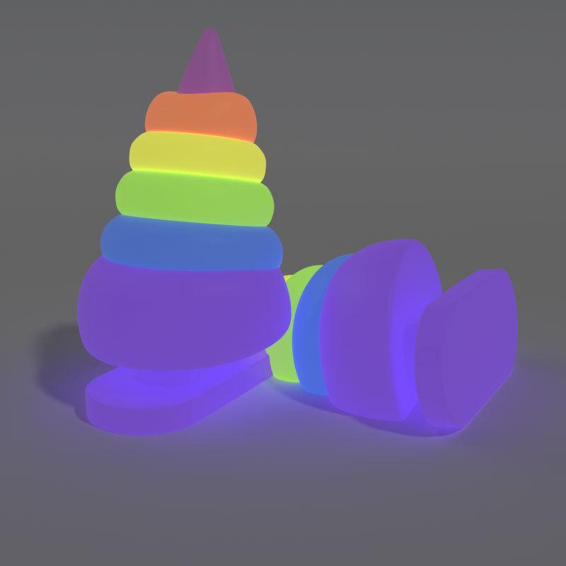 Fashion 1Pair DIY Shoes Charms Night Glowing Lantern Unicorn Cute Strawberry Fins Accessories For Shark Slippers