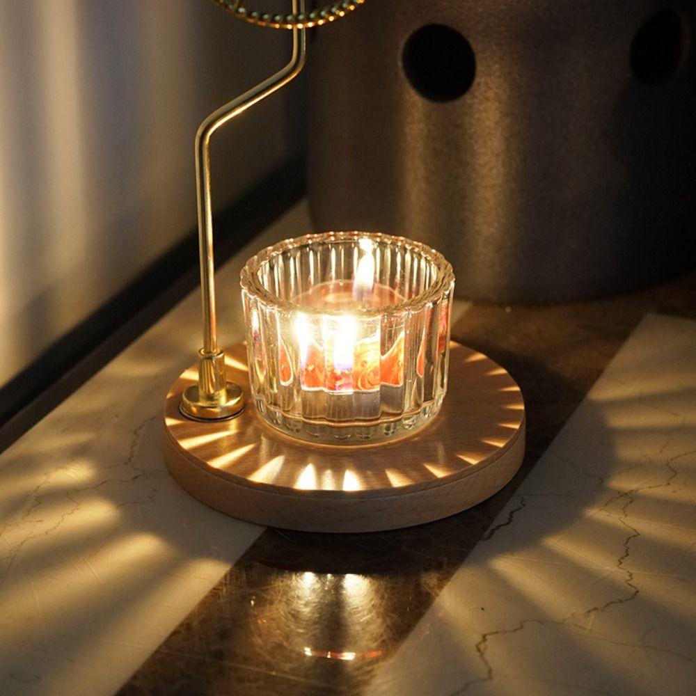 Wedding Glass Clear Creative Tea Light Jars Candlestick Stand Candle Holder Candle Pillar