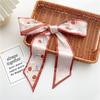Thin Narrow Long Scarf Spring Autumn Bag Waist Belt Ribbon Hair Tie Scrunchies Headband Scarves Neck Wraps Neckerchief Headscarf