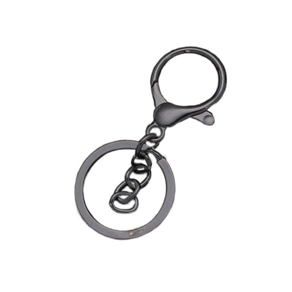 20Pcs Buckle Metal Key Chain Pendant Keychains Jewelry DIY Snap Hook Clips Key Ring  Jewelry Making