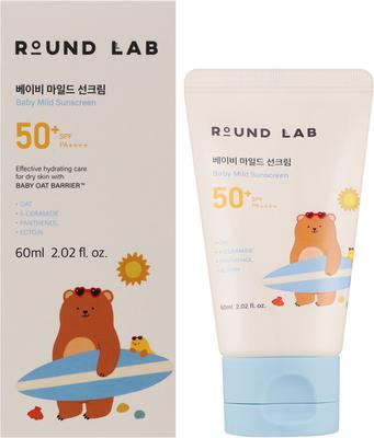 Детский мягкий солнцезащитный крем - 60 мл (SPF50 + PA ++++)/ Увлажняющий, Корейская косметика, Kbeauty