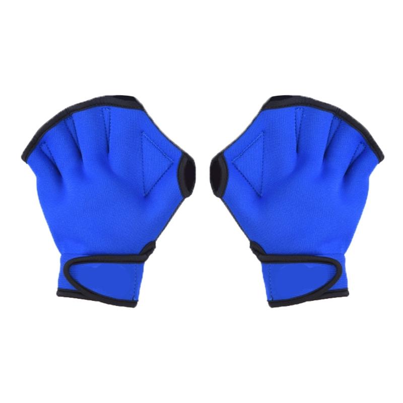 Swimming Gloves Webbed Finger Aquatic Gloves, Webbed Swim Gloves Aquatic Gloves