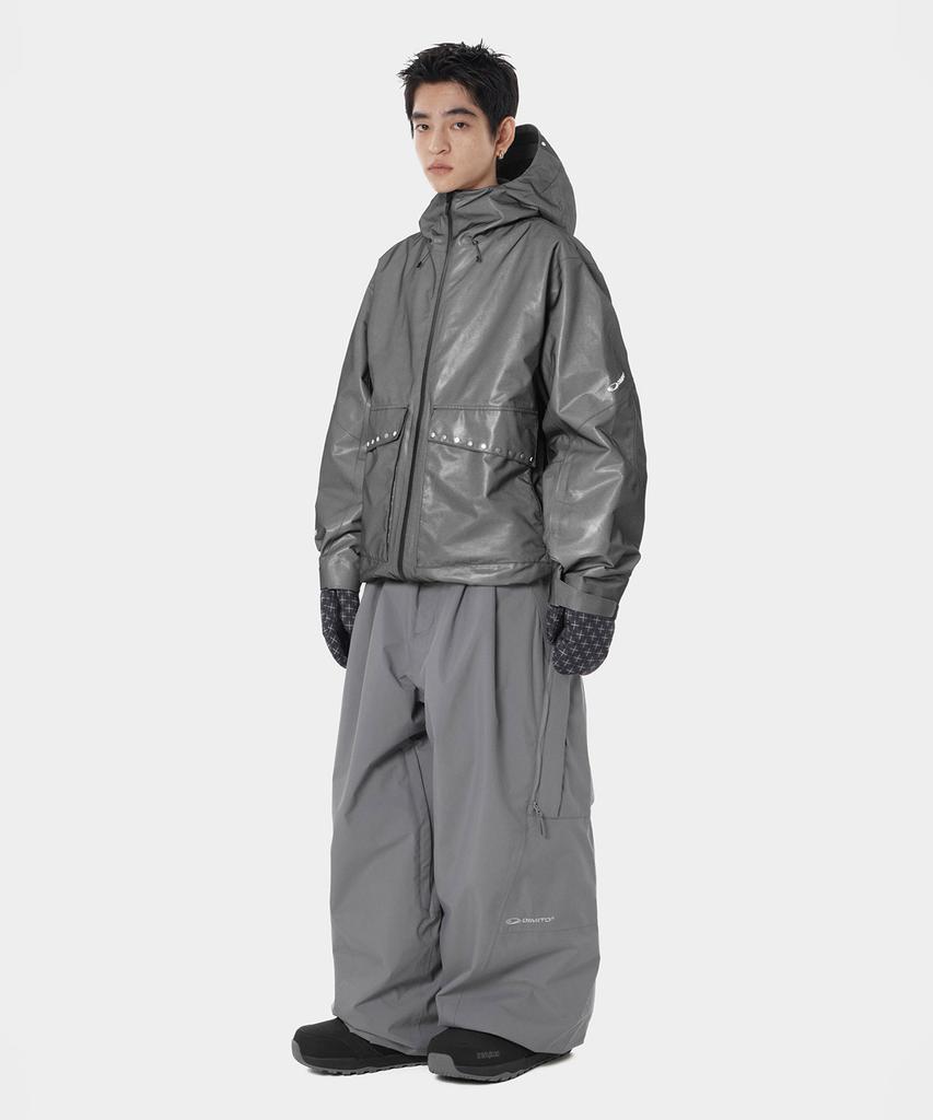 DIMITO Stud 2L Jacket Silver