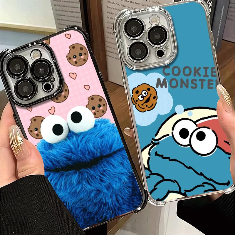 Sesame Street Cookie Soft Phone Case For Xiaomi Poco X7 X8 Pro Max X6 X5 X3 F8 Ultra F7 M8 M7 M5S Redmi 15C 15A 15 14C 13C 12C 1