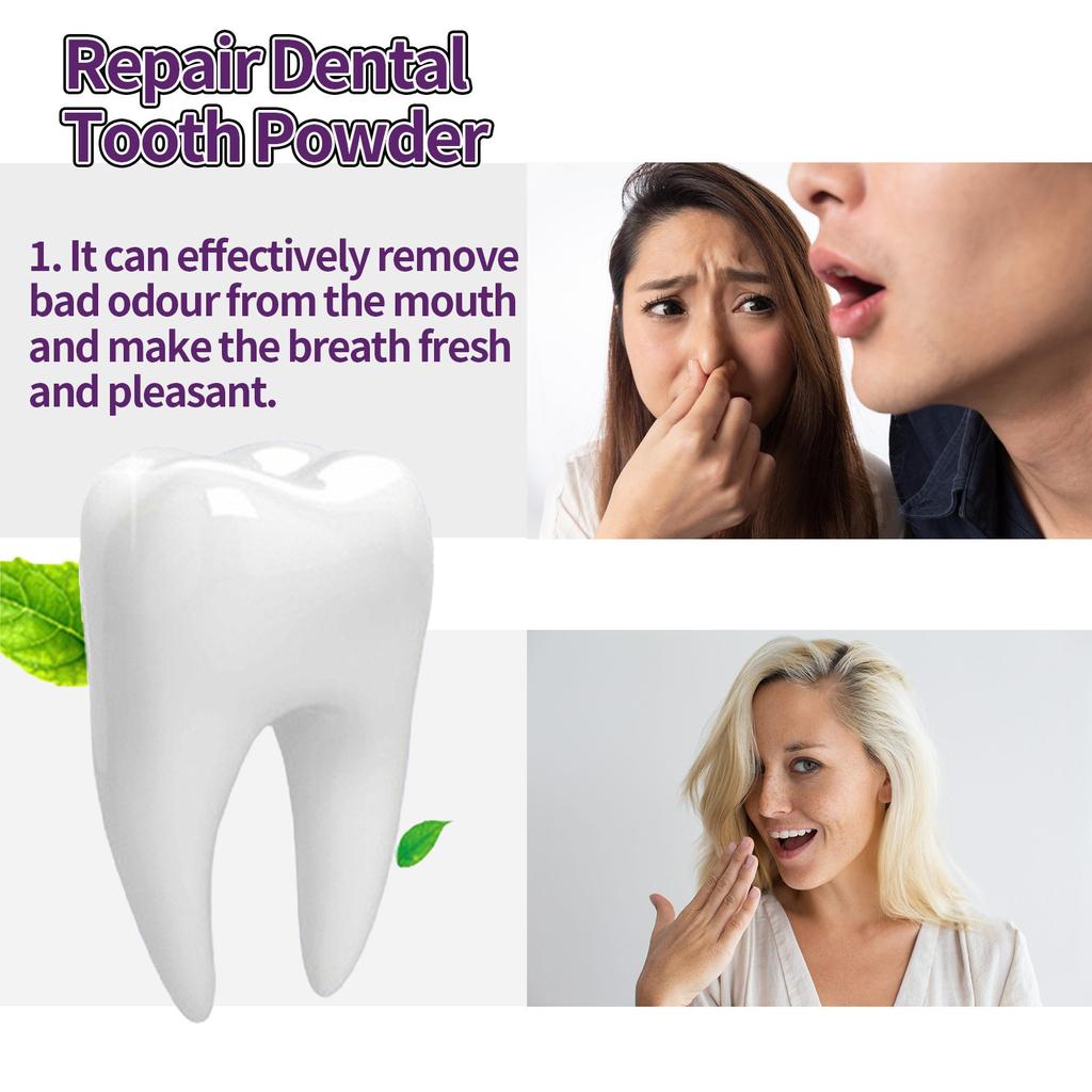 Порошок для отбеливания зубов обладает отбеливающим эффектом, эффективен при глубоких пятнах и может быстро отбелить чистящий порошок для зубов.