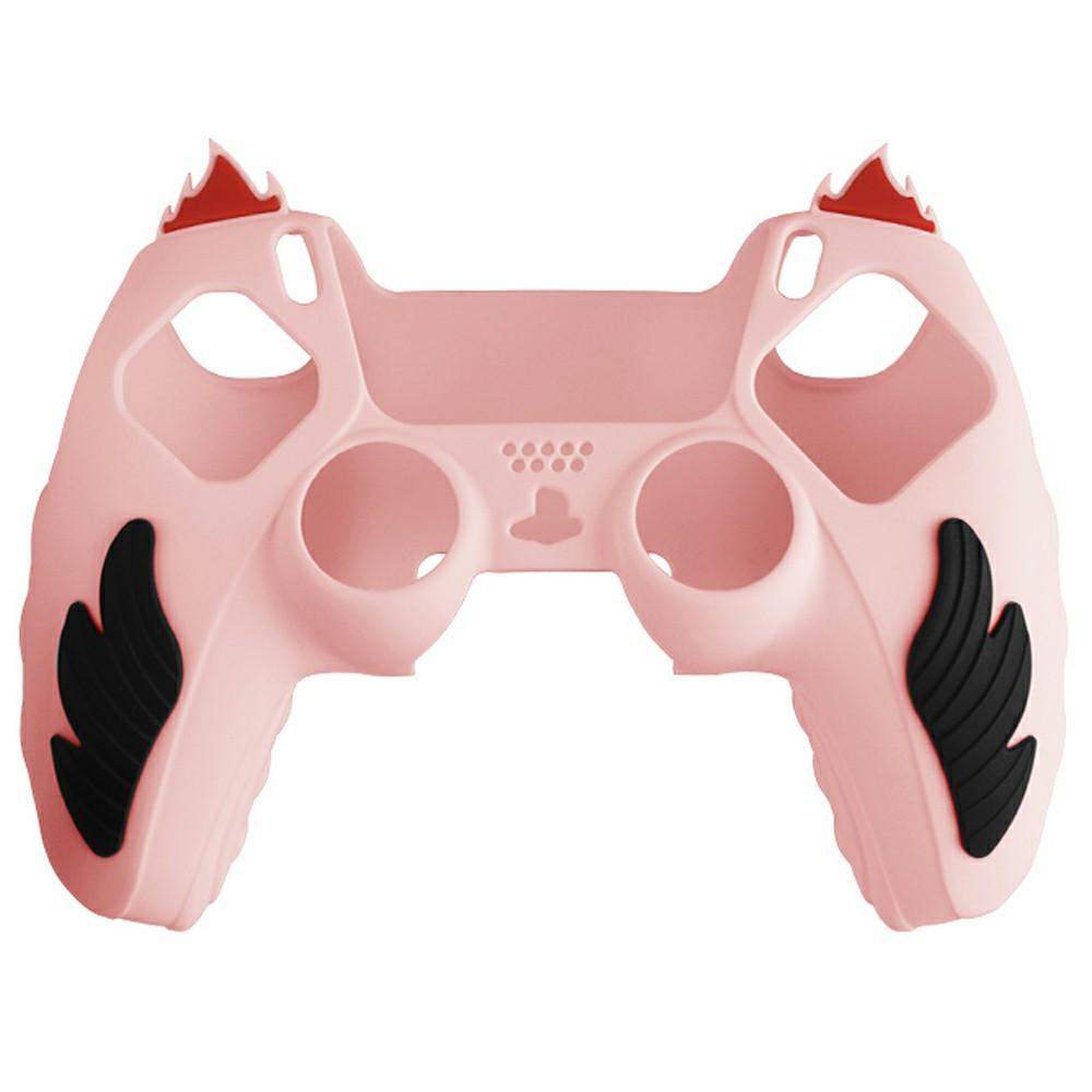 Для Sony PlayStation 5 контроллер силиконовый чехол Flame Design амортизирующий захват защитный чехол