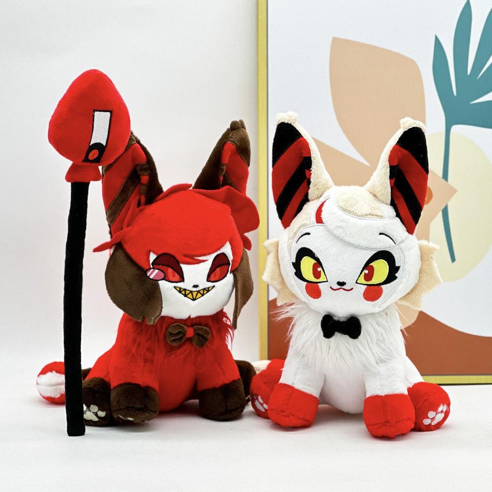 Adorable Meow Hazbin Hotel Plush Toy Soft Short Plush Stuffed Animal