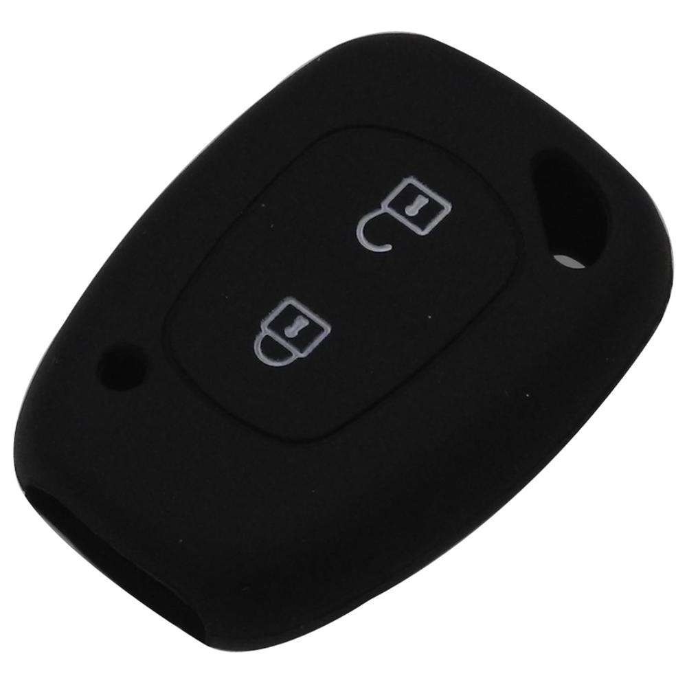 Jingyuqin New Silicone Remote Car Key For Renault /Kangoo /Master /Trafic Color Fob Case Cover