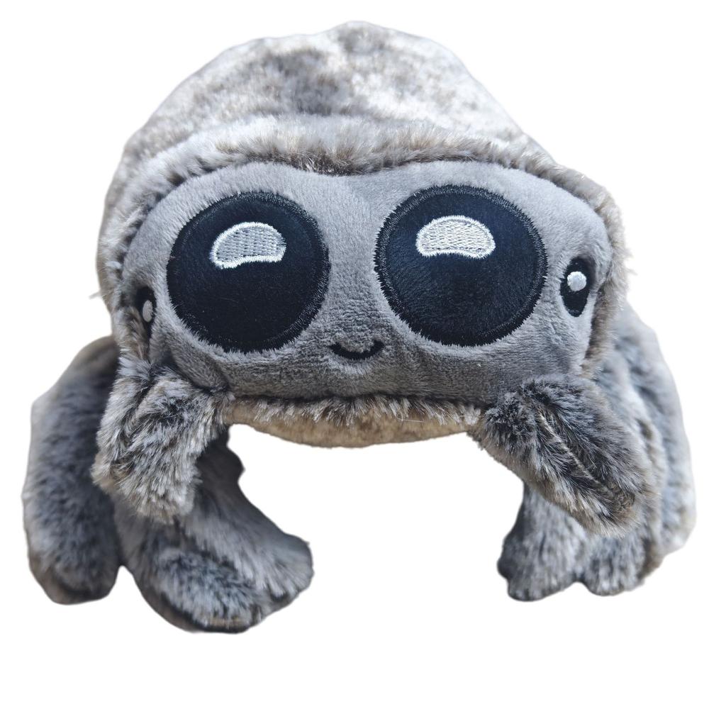 Имитированная кукла-паучок Лукас Паук Черно-белый паук Плюшевая игрушка-кукла