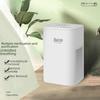 Настольный очиститель воздуха с синим светом и отрицательными ионами, удаляет пыль и дым, для использования дома и в автомобиле