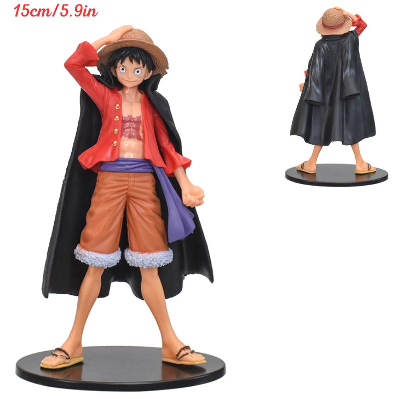 15 см One Piece Фигурка Луффи Gear 5 Игрушки Статуэтка Бога Солнца Ника ПВХ Фигурка Модель Коллекция Куклы Подарки на День Рождения Для Детей