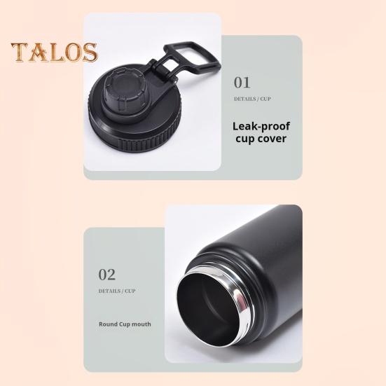 Термокружка с крышкой, защищающей от пыли, термокружка из нержавеющей стали, герметичная, портативная термокружка для школьников, женщин и мужчин