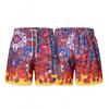 2025 Mens Loose Fit Beach Shorts Streetwear Cotton Blend Casual Boardshorts Teens Adults