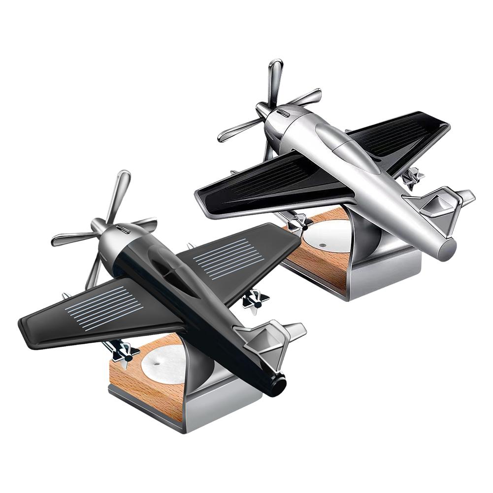 Автомобильный диффузор эфирного масла Солнечный освежитель воздуха для самолета Деревянная основа Ароматизатор Ароматерапия Диффузор Украшения Автомобильные аксессуары