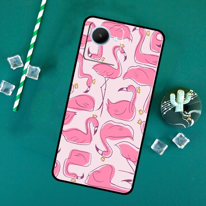 Flamingo For Realme 15 Pro GT7 GT6 10 11 12 13 14 Pro Plus C55 C71 C67 C63 C61 C53 C35 C65 C75 Case