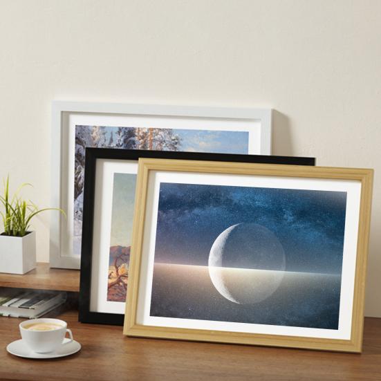 Фоторамка настенная фоторамка с ударопрочным оргстеклом формата А4 рамка для картин для домашнего офиса декор